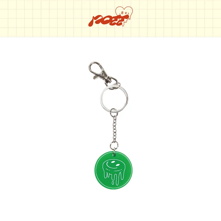 ATEEZ Collaboration POTT. Image Keyring officialateezshop