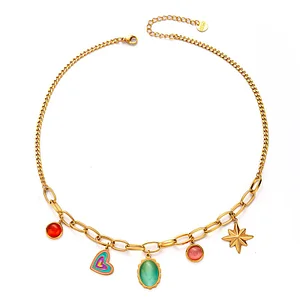 Cute candy heart necklace