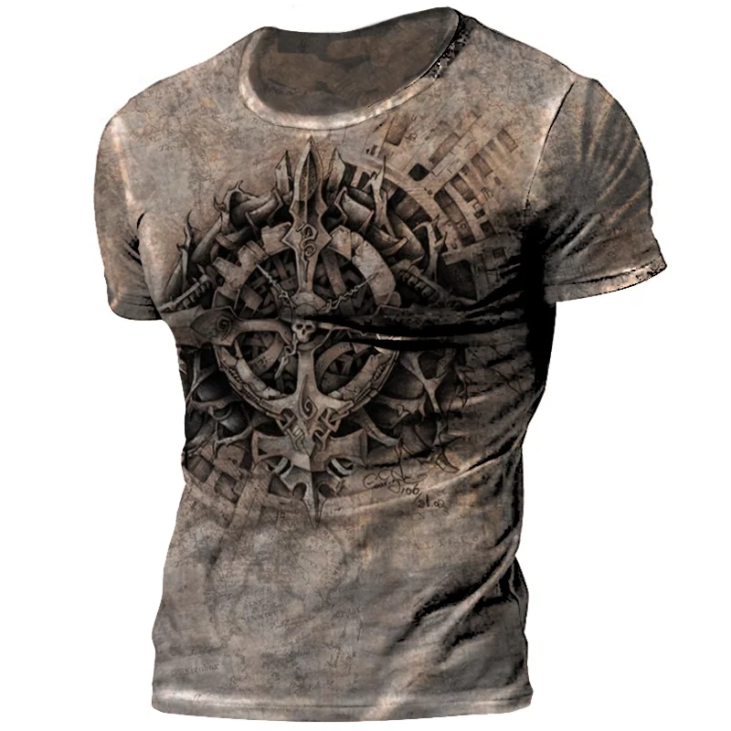 Clock Print T-shirt / [viawink] /