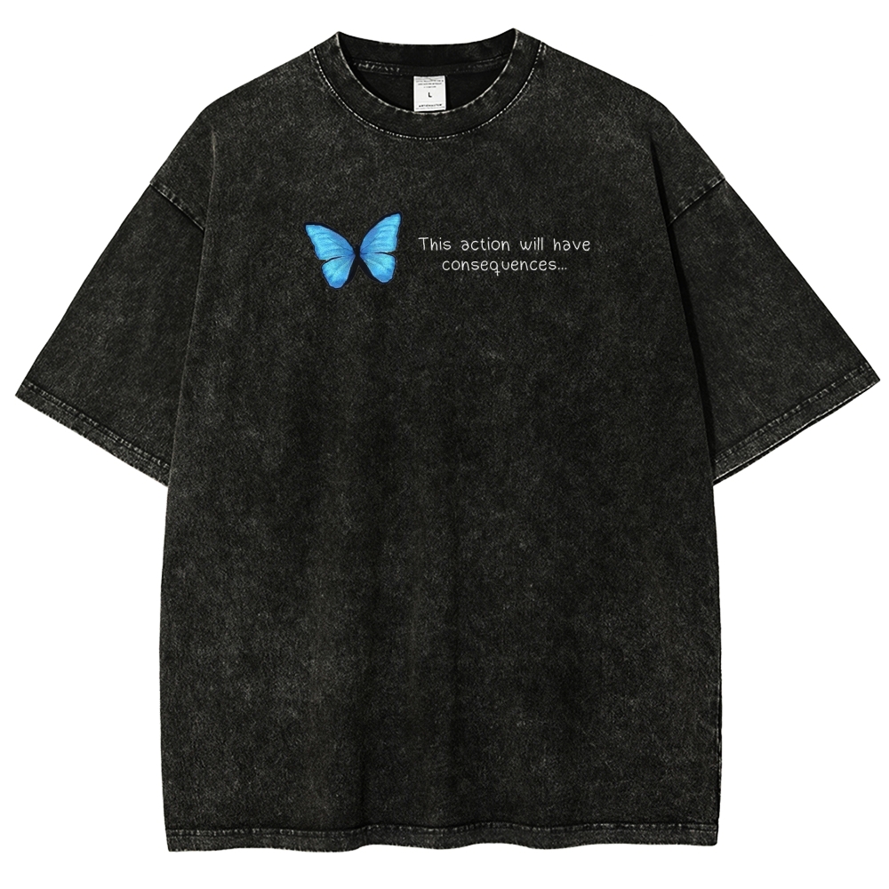 Life Is Strange Unisex Fit Washed T-Shirt 2601014222