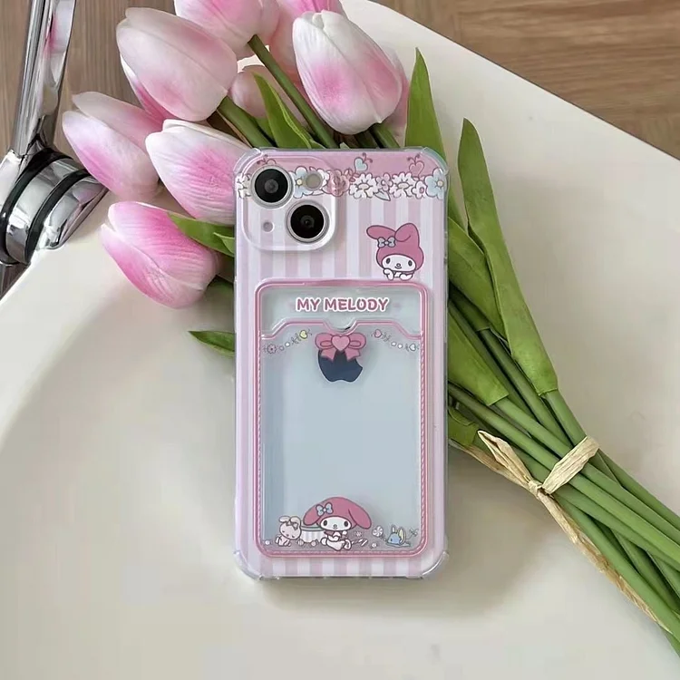 Hello Kitty kuromi my melody Phone Case For iphone 14 13 12 11 Pro Mini XS  Max 8 7 Plus X SE 2020 XR cover 