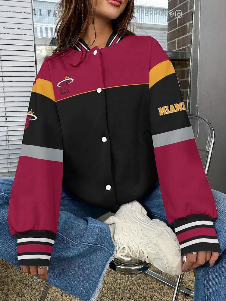 Miami Heat Limited Edition Full-Snap Casual Jacket