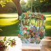 >SALE<Acrylic Garden Rocking Chair Desktop Diamond Art Kits for Home Office Decor