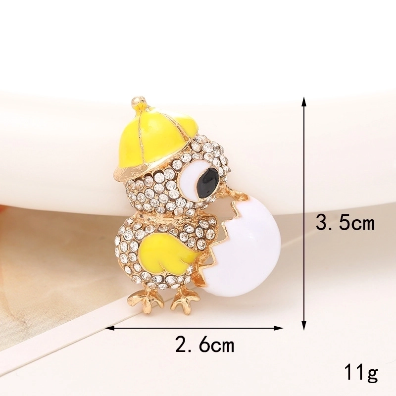 Minimalist Bee Alloy Inlay Rhinestones Jewelry Accessories
