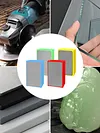 4Pcs Diamond Hand Polishing Pad Tile Glass Grinding Block Pad for Burr Removal