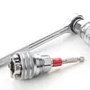 10mm-19mm Adjustable Universal Socket Wrench 3/8Inch Adapter Multi-Function Maintenance Socket Multi-Purpose Hexagonal Socket Ratchet Wrench for Torque Wrench & Power Drill
