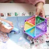 New Diamond Painting Hexagonal Beads Sorting Trays Rhinestone Storage Plate Multifunctional Funnel Disk Sieve Drill Disk DIY Tool Set