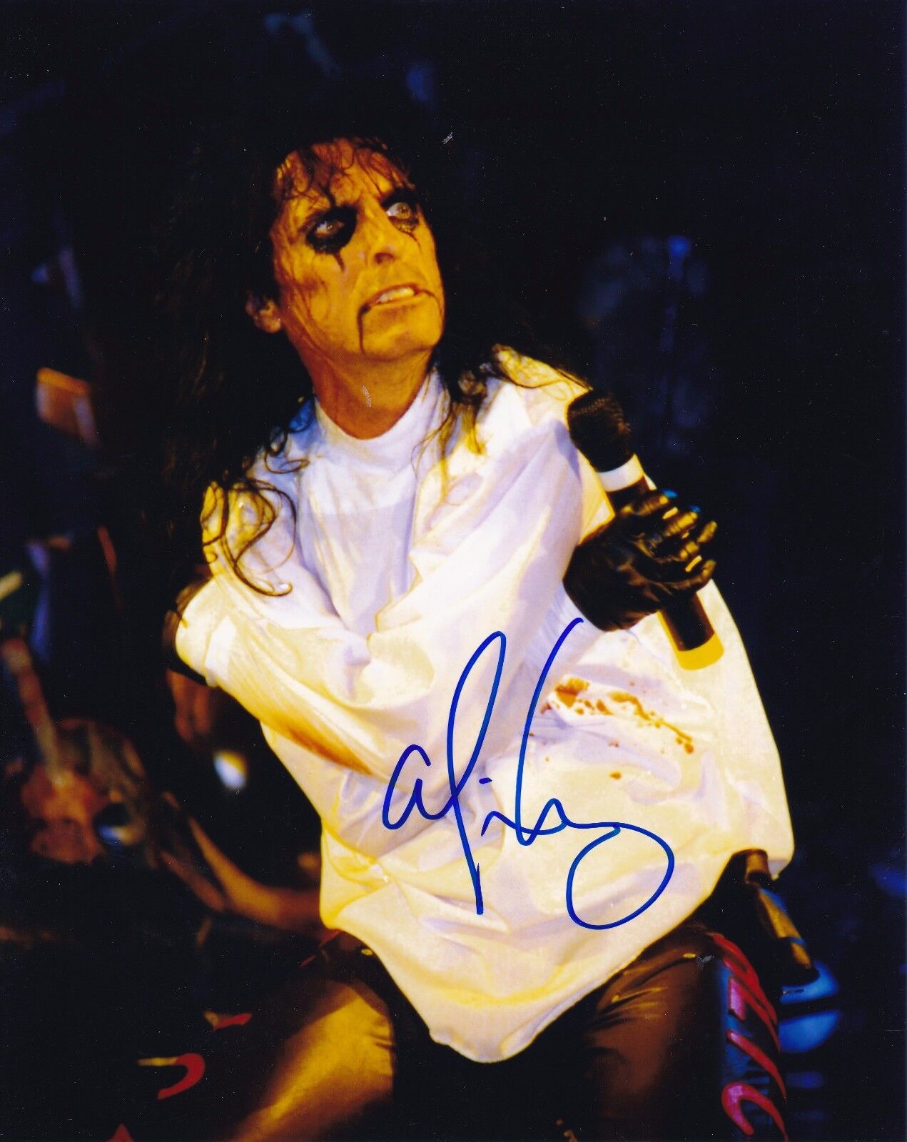 Alice Cooper autographed 8x10 JSA Authenticated #2  Shipping