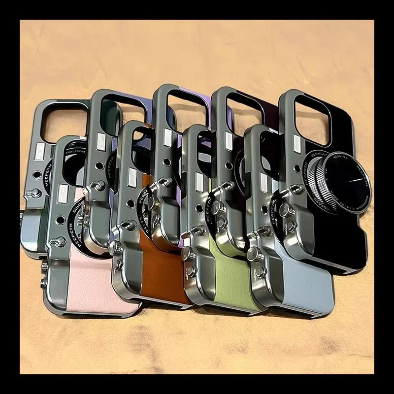 iPhone all-in-one camera photo-taking phone case