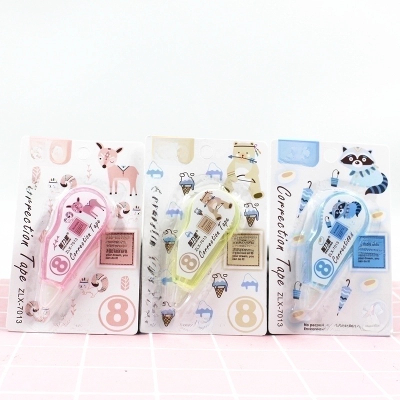 Stationery Student Cute Cartoon Creative Small Animal Correction Tape Stationery