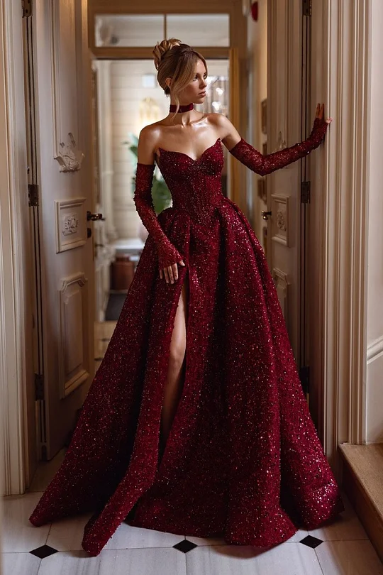 Burgundy Prom Dresses Burgundy Prom Dresses