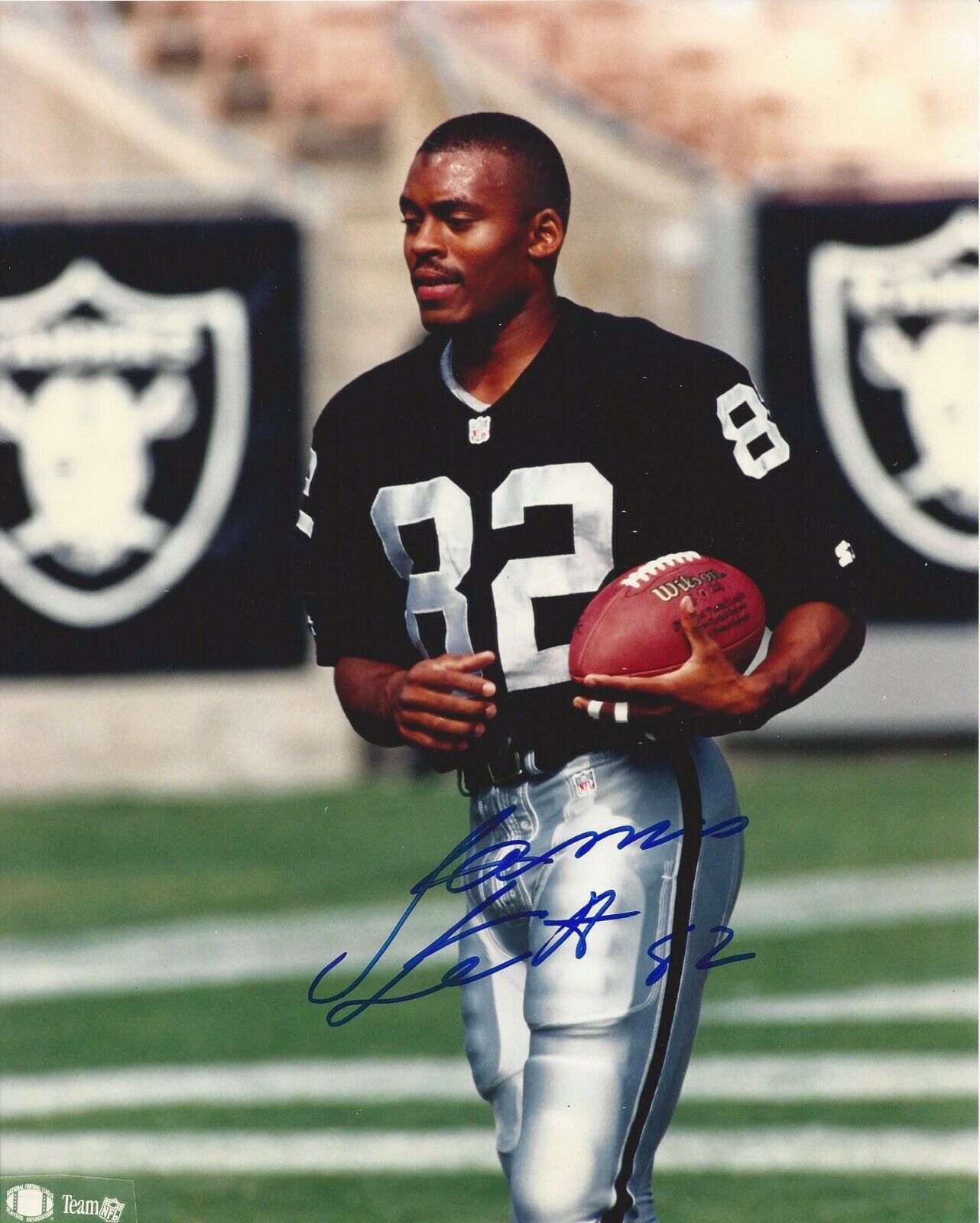 James Jett autographed 8x10 Oakland RaidersS122