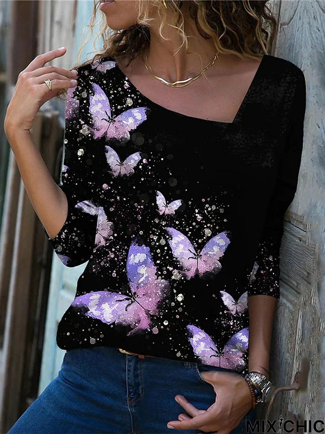 Regular Fit Butterfly T-Shirt