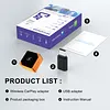 2 in 1 Wireless CarPlay Adapter Plug & Play for Apple iOS 10+Android 11+ Version