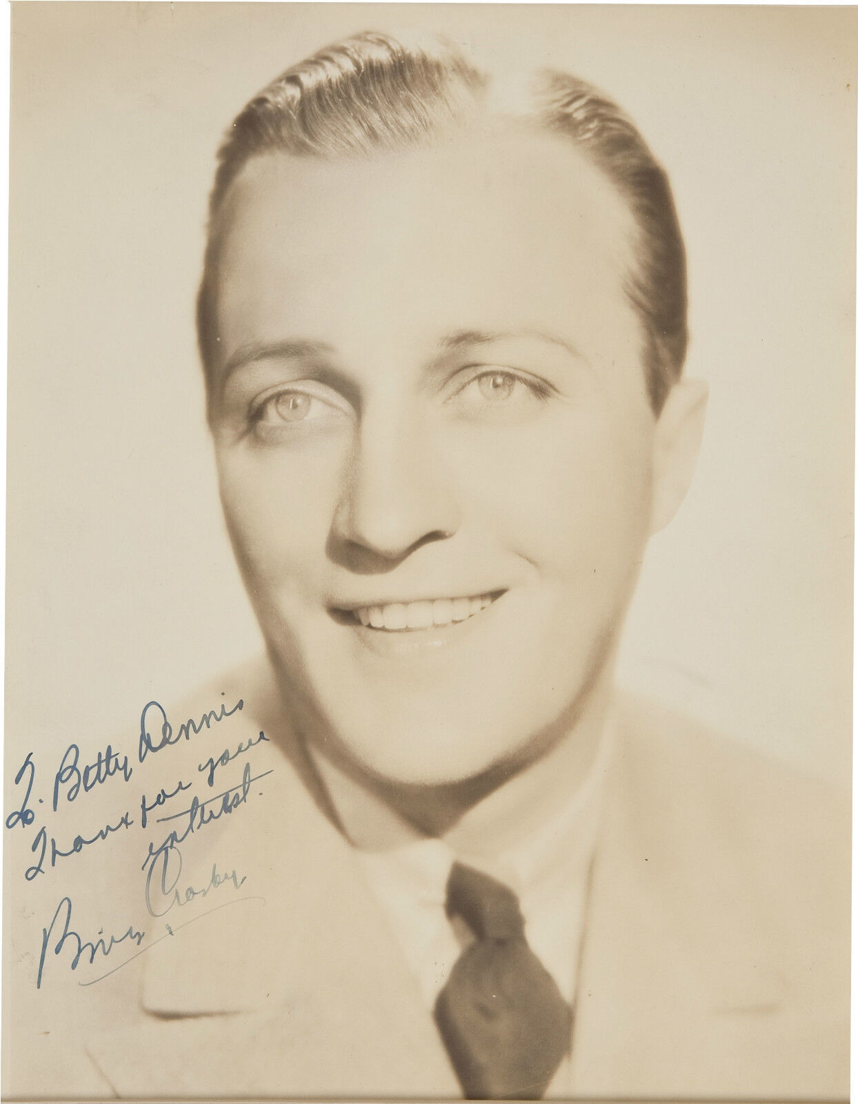 BING CROSBY Signed Photo Poster paintinggraph - TV & Film Actor & Singer - Preprint