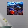 (60*50cm)Outdoor Halloween Scene - Full Round Drill Diamond Painting