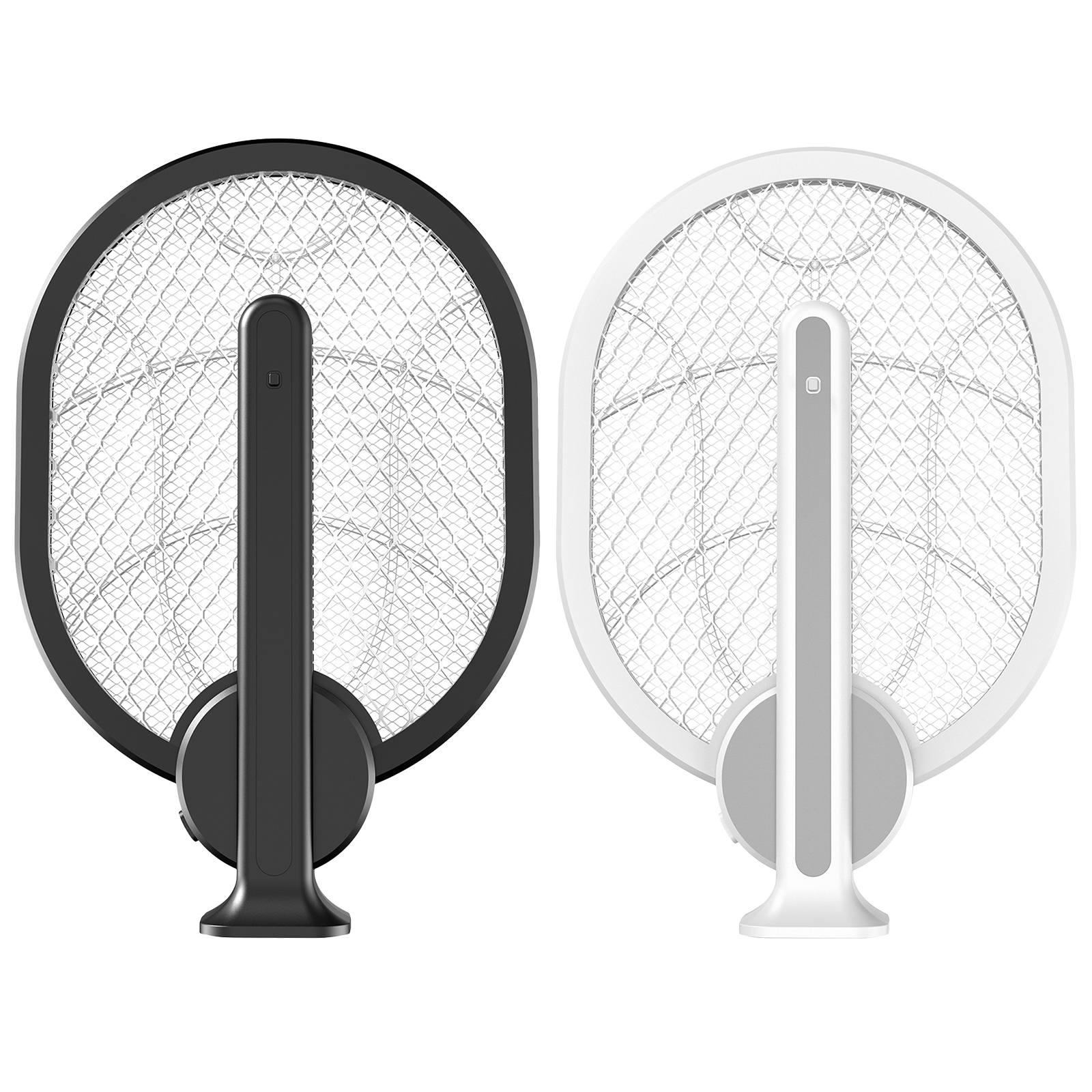 

2 in 1 Bug Zapper 3000 Volt LED Electric Fly Swatter Mosquitoes Killing, White, 501 Original