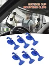 6Pcs Car Suction Cup Clamp Adjustable Glass Mounting Holder Auto Repair Tool Kit