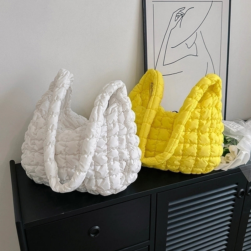 Women’s Large All Seasons Nylon Elegant Classic Style Shoulder Bag Handbag Tote Bag