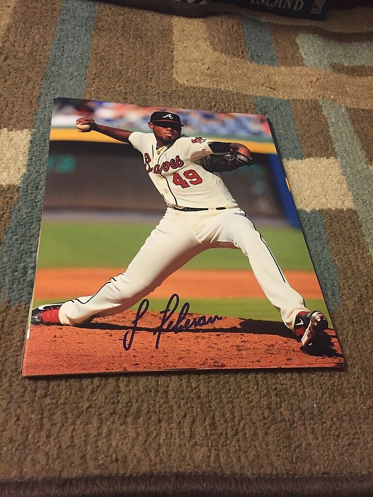 JULIO TEHERAN ATLANTA BRAVES SIGNED AUTOGRAPHED 8X10 Photo Poster painting W/COA 2