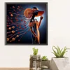 Elegante Dame - speziell geformte Diamond Painting - 30*30cm