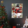 Diamond Painting-DIY Full Round Drill Christmas Snowman