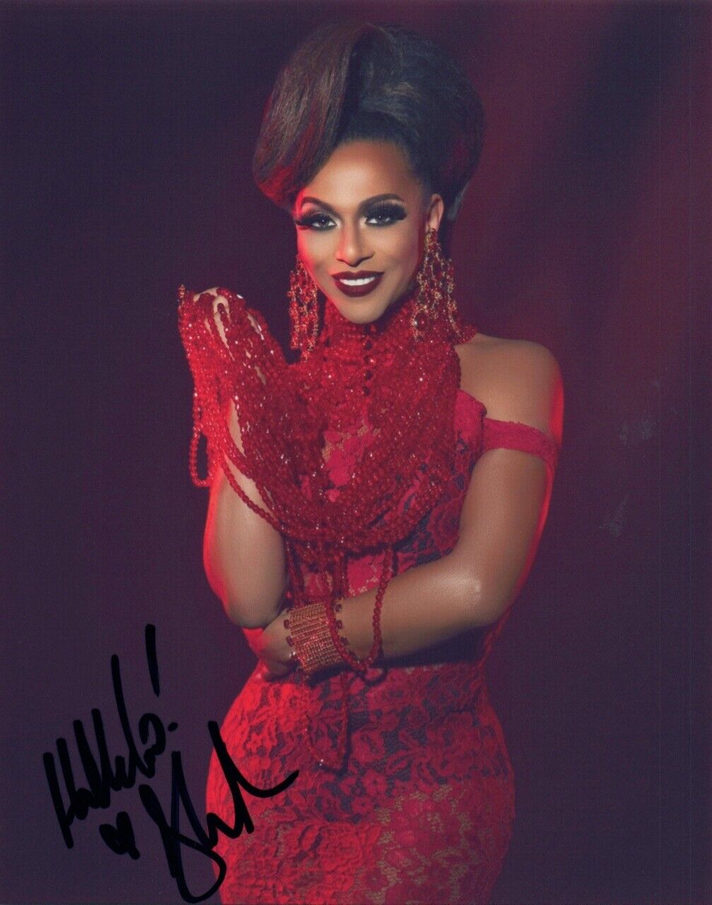 Shangela Signed Autographed 8x10 Photo Poster painting Ru Paul's Drag Race Queen COA