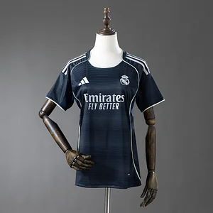 2025/2026 Real Madrid Away Women's Football Shirt 1:1 Thai Quality