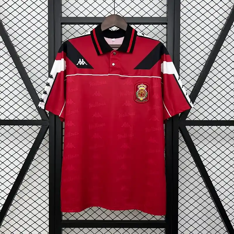 Retro 1994-95 RCD Mallorca Red Soccer Jersey