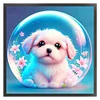 >SALE<Full Embroidery Eco-cotton Thread 11CT Printed Zodiac Dog Cross Stitch 40x40cm