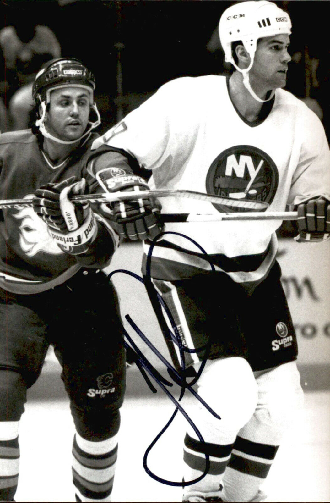 Joe Reekie SIGNED autographed 4x6 Photo Poster painting NEW YORK ISLANDERS