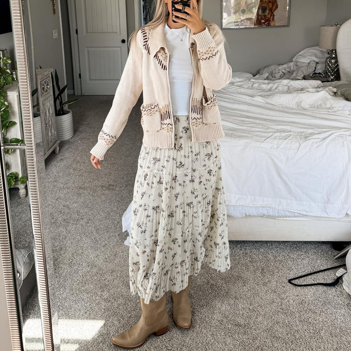 Floral Maxi Skirt