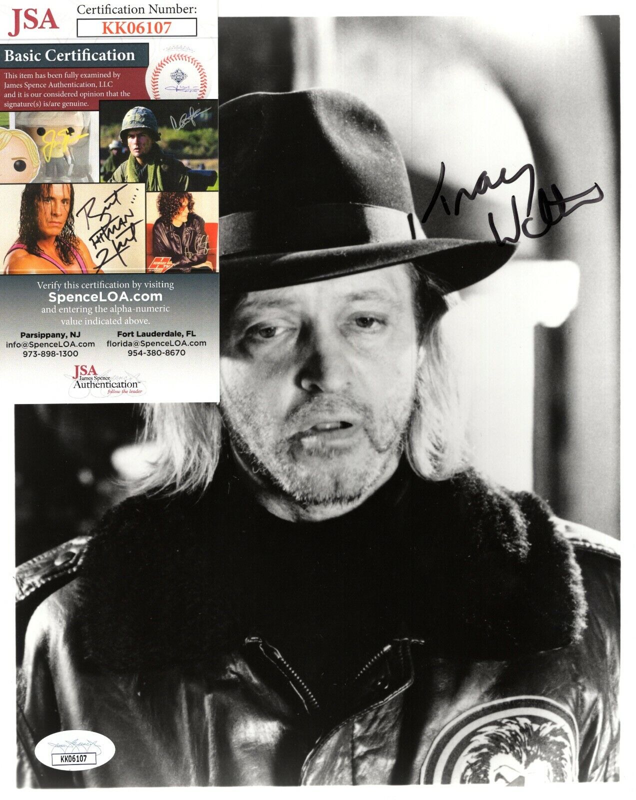 Tracey Walter Actor Batman Bob The Goon Hand Signed Autograph 8x10 Photo Poster painting JSA COA