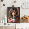 >SALE<5D DIY Full Round Drill Diamond Painting Fairy Kit Home Decor Art Craft 30x40cm