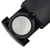 45x Glass Magnifier Portable Pulling Type Magnifying Loop with LED Light