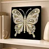 (30x30cm)Butterfly DIY Pearl Painting Art With Inner Frame Handmade Pearl Material Art Kit Living Room Decor