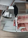 Steam Nozzle One Hole Stainless Steel Coffee Machine Steam Nozzle for Delonghi