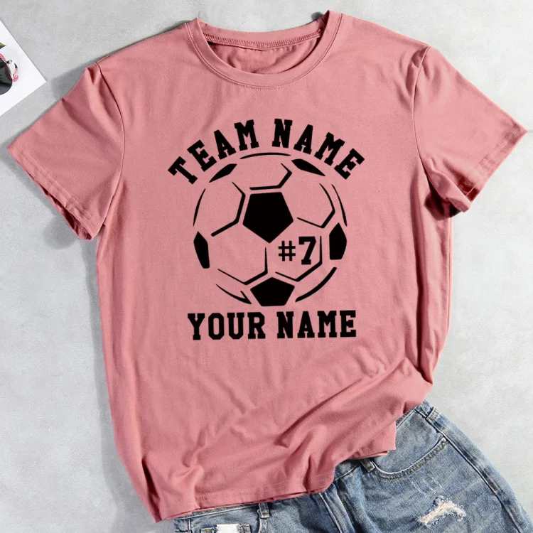 AL™ Custom Team Soccer T-shirt Tee-012798-Annaletters
