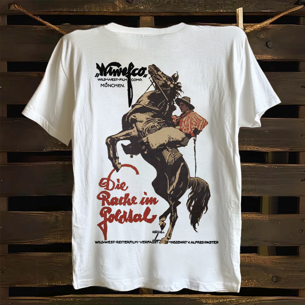 Vintage Western Cowboy Graphic T-Shirt