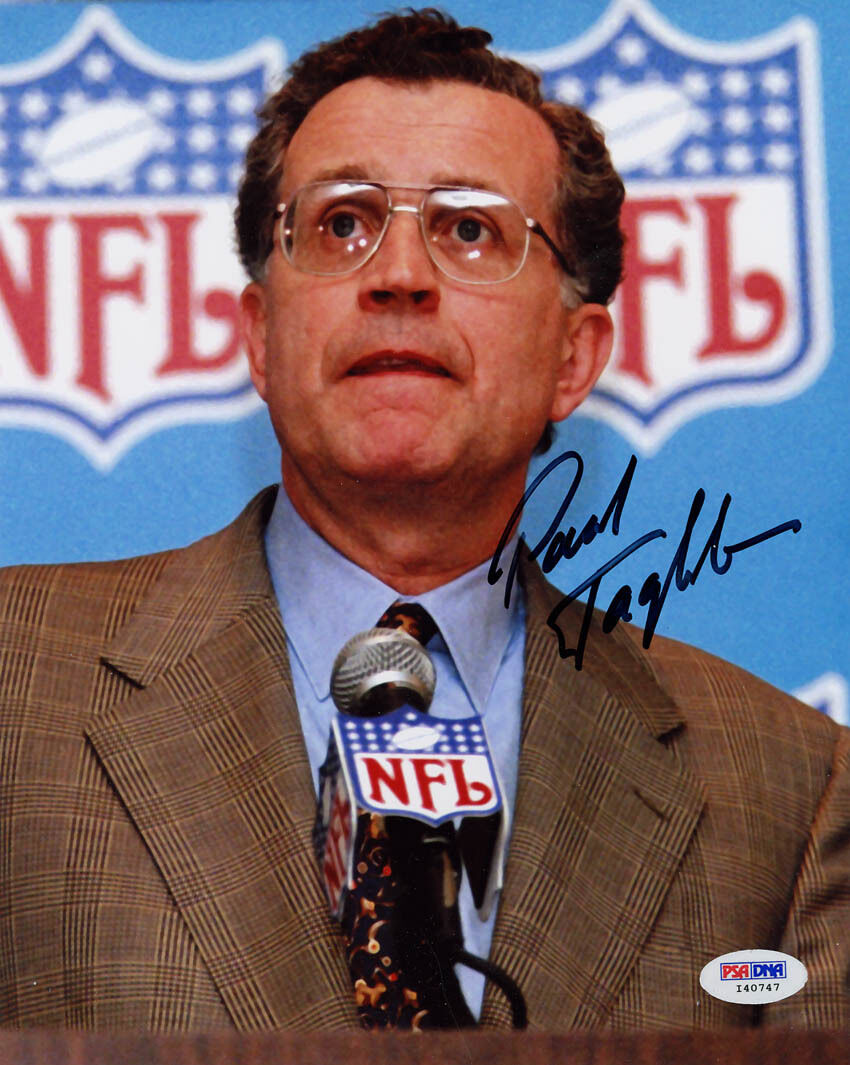 Paul Tagliabue SIGNED 8x10 Photo Poster painting Former NFL Commisioner PSA/DNA AUTOGRAPHED