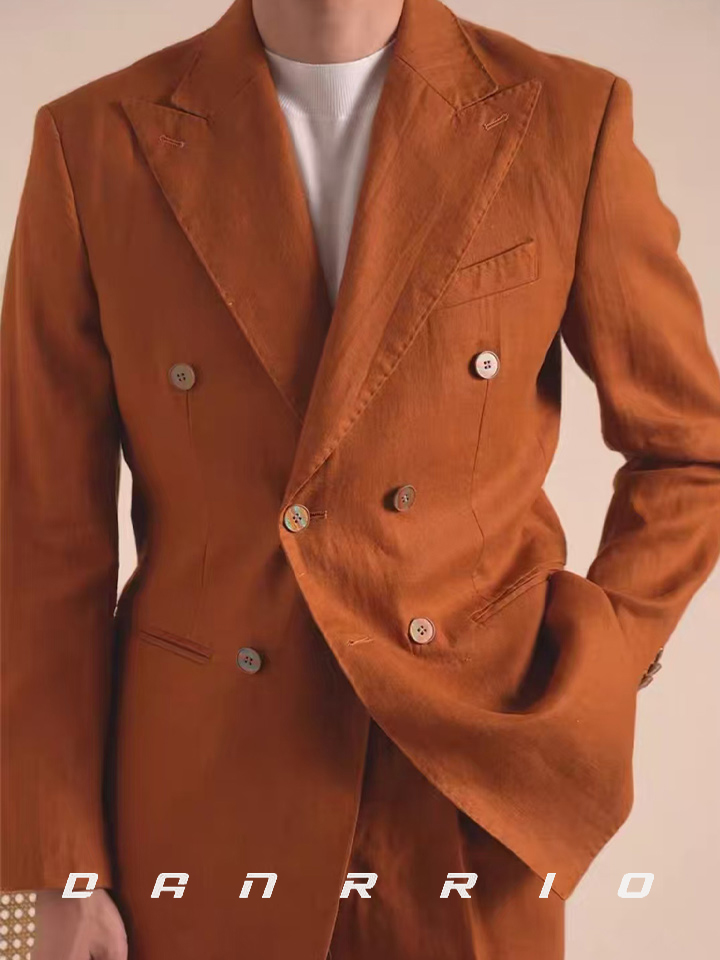 DANRRIO Linen Fashionable Breathable Thin Business Casual Suit DANRRIO.COM DANRRIO