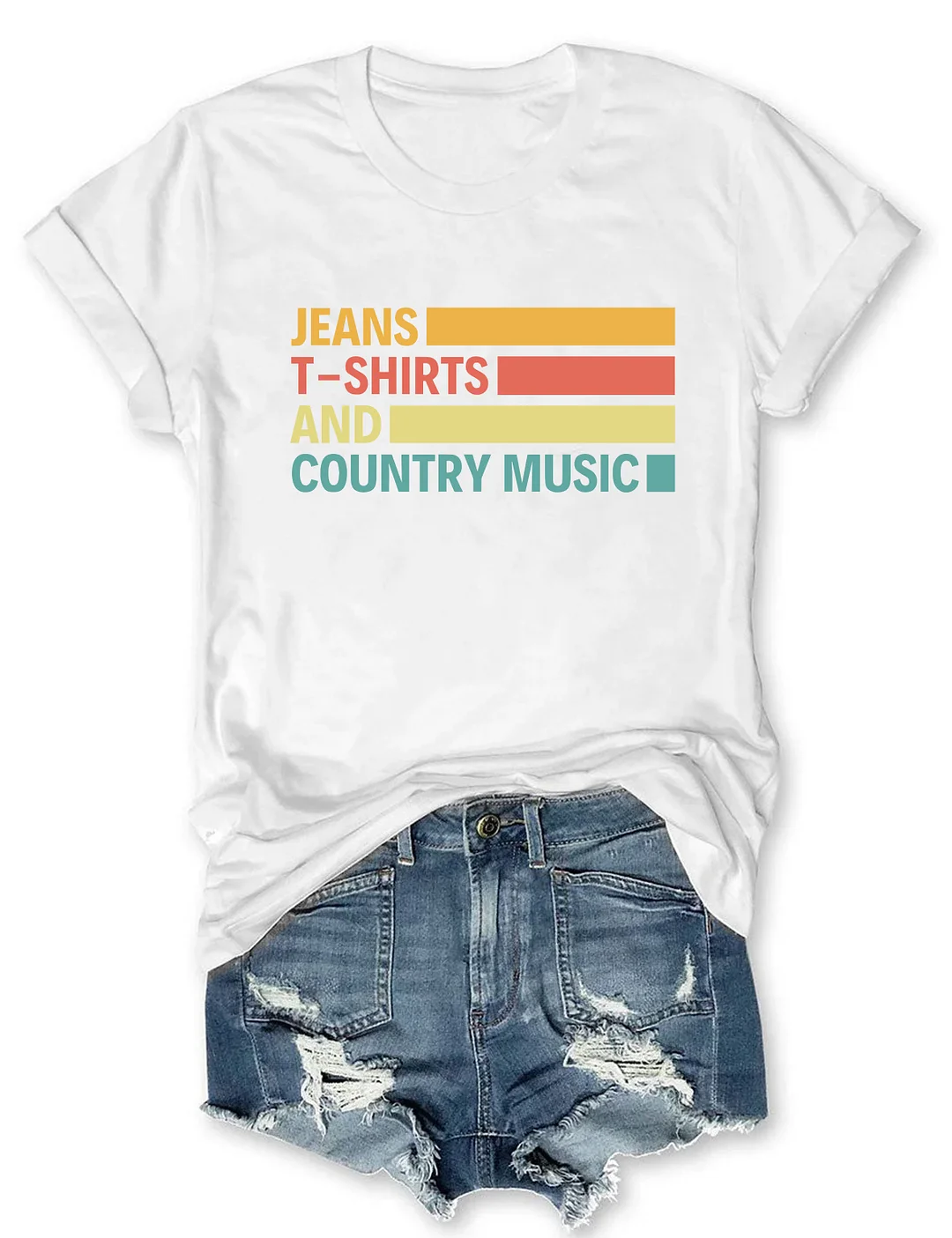 Jeans T-shirts And Country Music T-Shirt