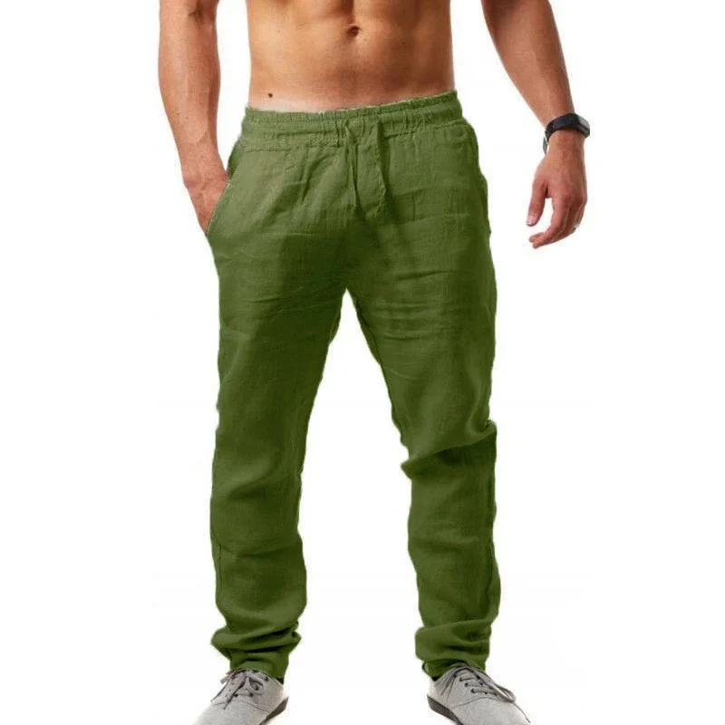 Men's Linen Pants-inspireuse