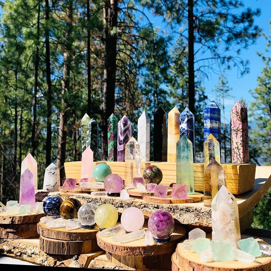 64 Piece Kaleidoscope Of Crystals Set
