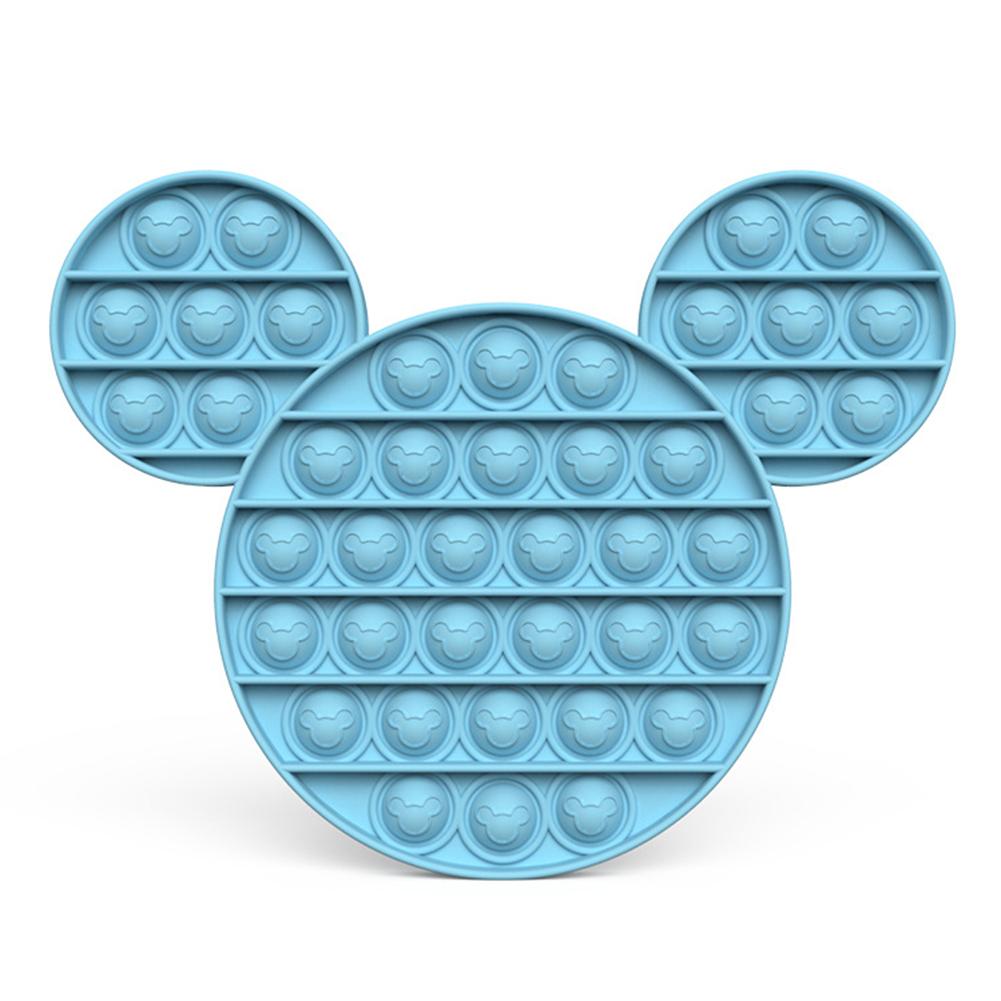 

Silicone Cartoon Mouse Stress Relief Sensory Toy Funny Push Bubble Kid Play, 501 Original