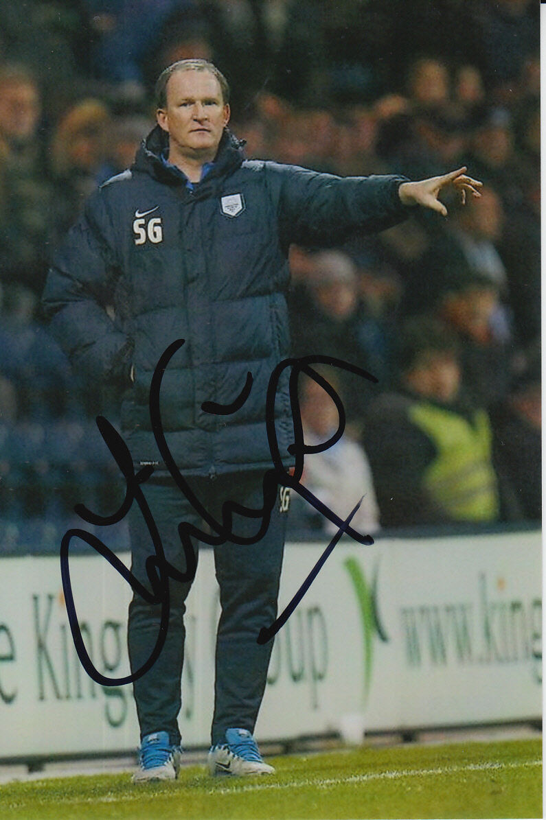 PRESTON NORTH END HAND SIGNED SIMON GRAYSON 6X4 Photo Poster painting 3.