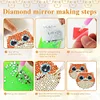 Diamond painting Black Cat Mirror