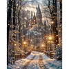 Winter Wonderland-11CT/14CT Stamped Cross Stitch 40*50cm tapestrymarket
