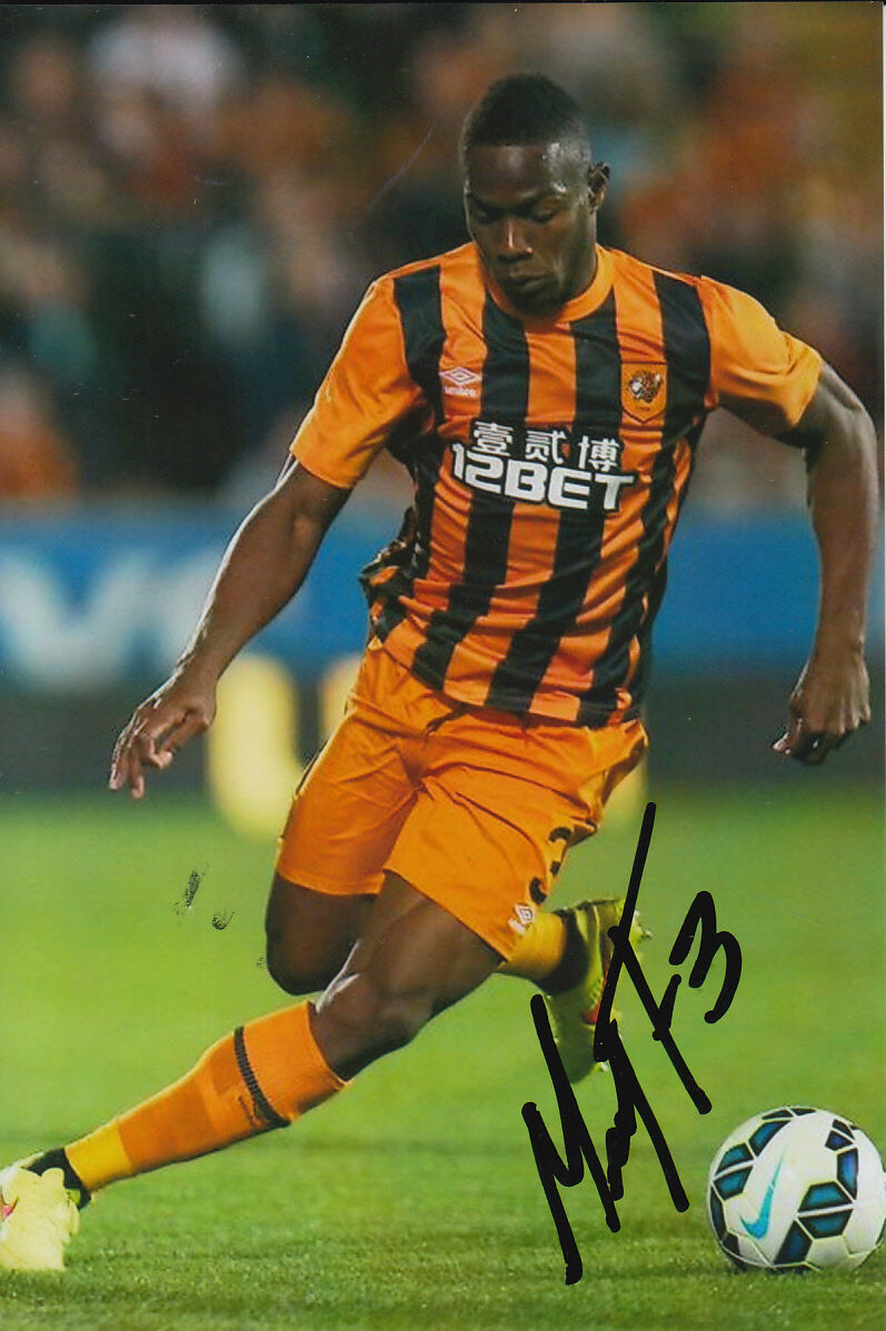 HULL CITY HAND SIGNED MAYNOR FIGUEROA 6X4 Photo Poster painting 3.