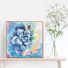 Diamond Painting -DIY Round Drill Succulent Plants